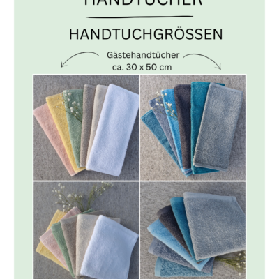 Handtuchgrößen