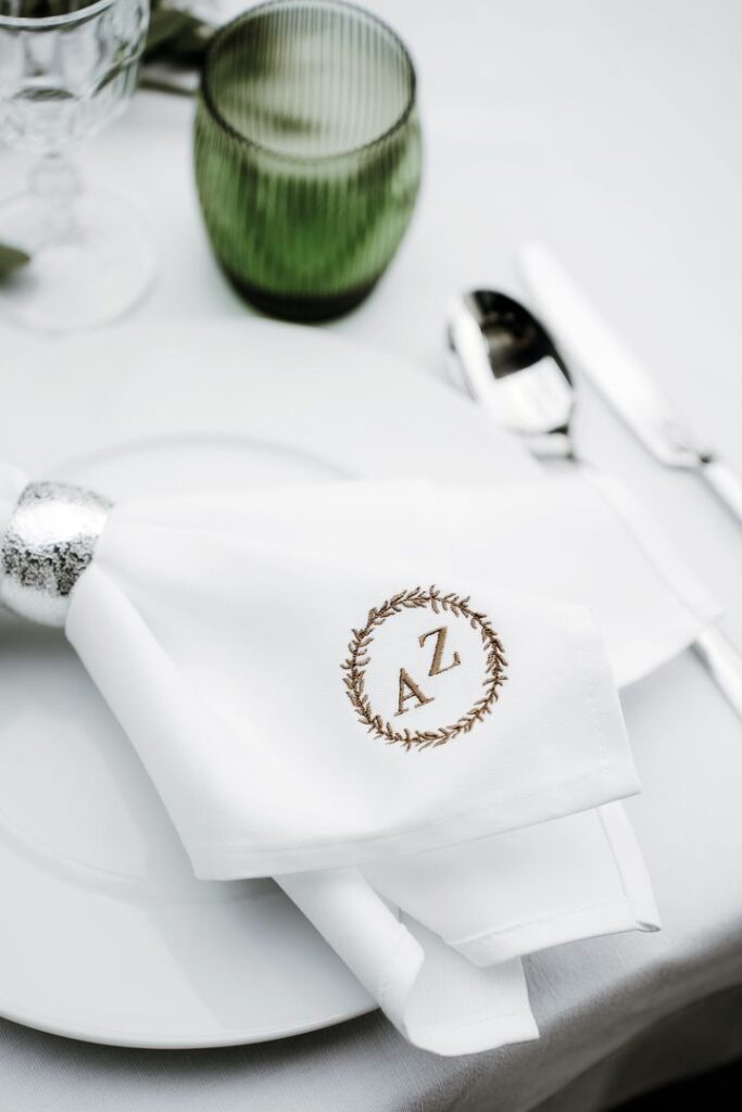 Hochzeitserviette Premium