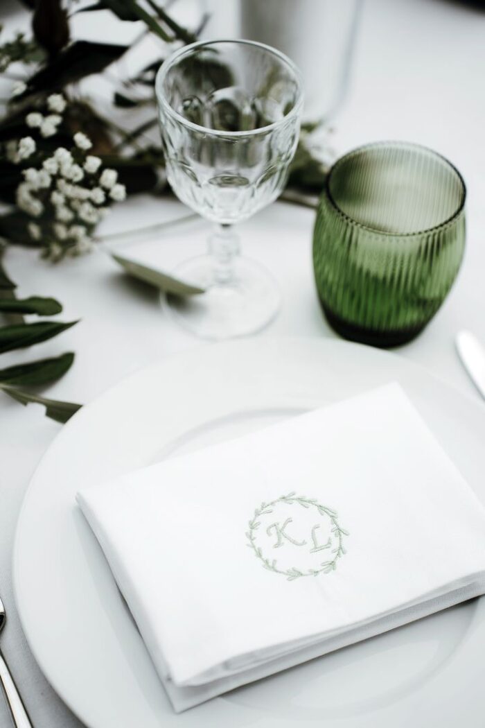 Bestickte Servietten - Typ Premium – Bild 8