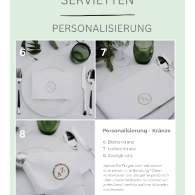 Personalisierungsmöglichkeiten