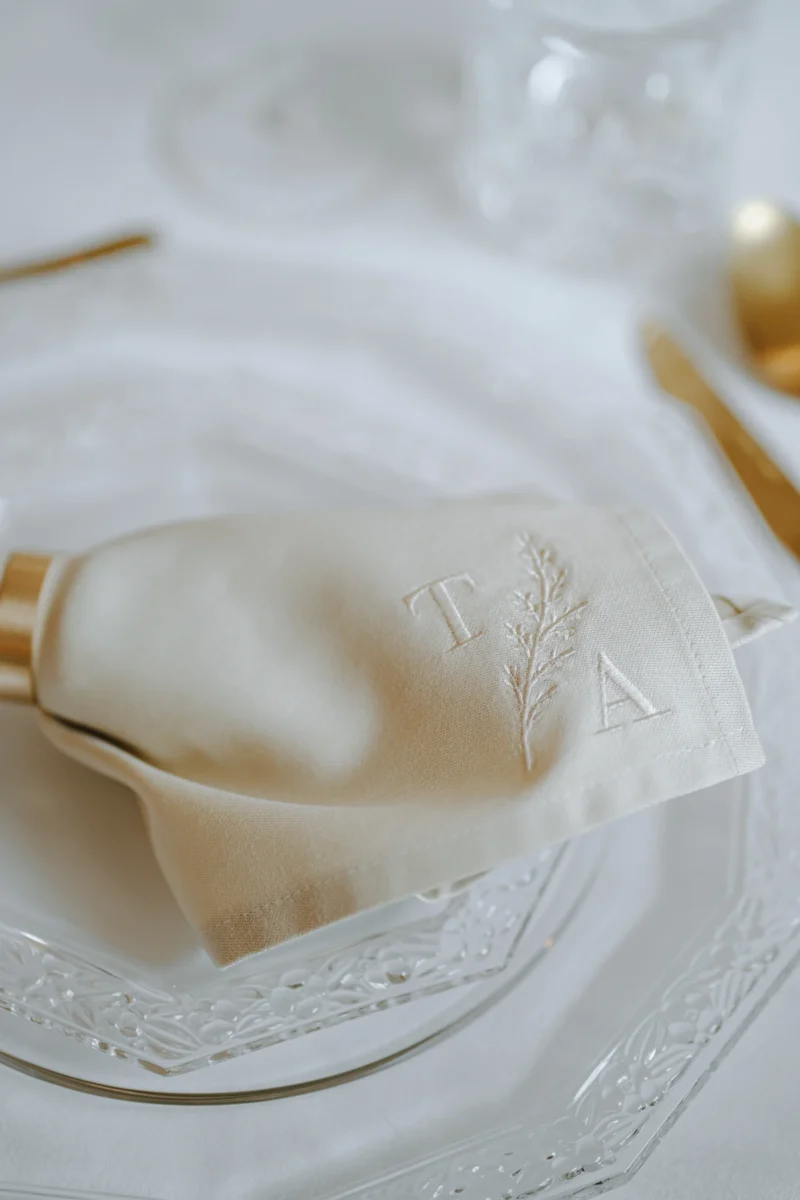 Hochzeit Serviette Luxus
