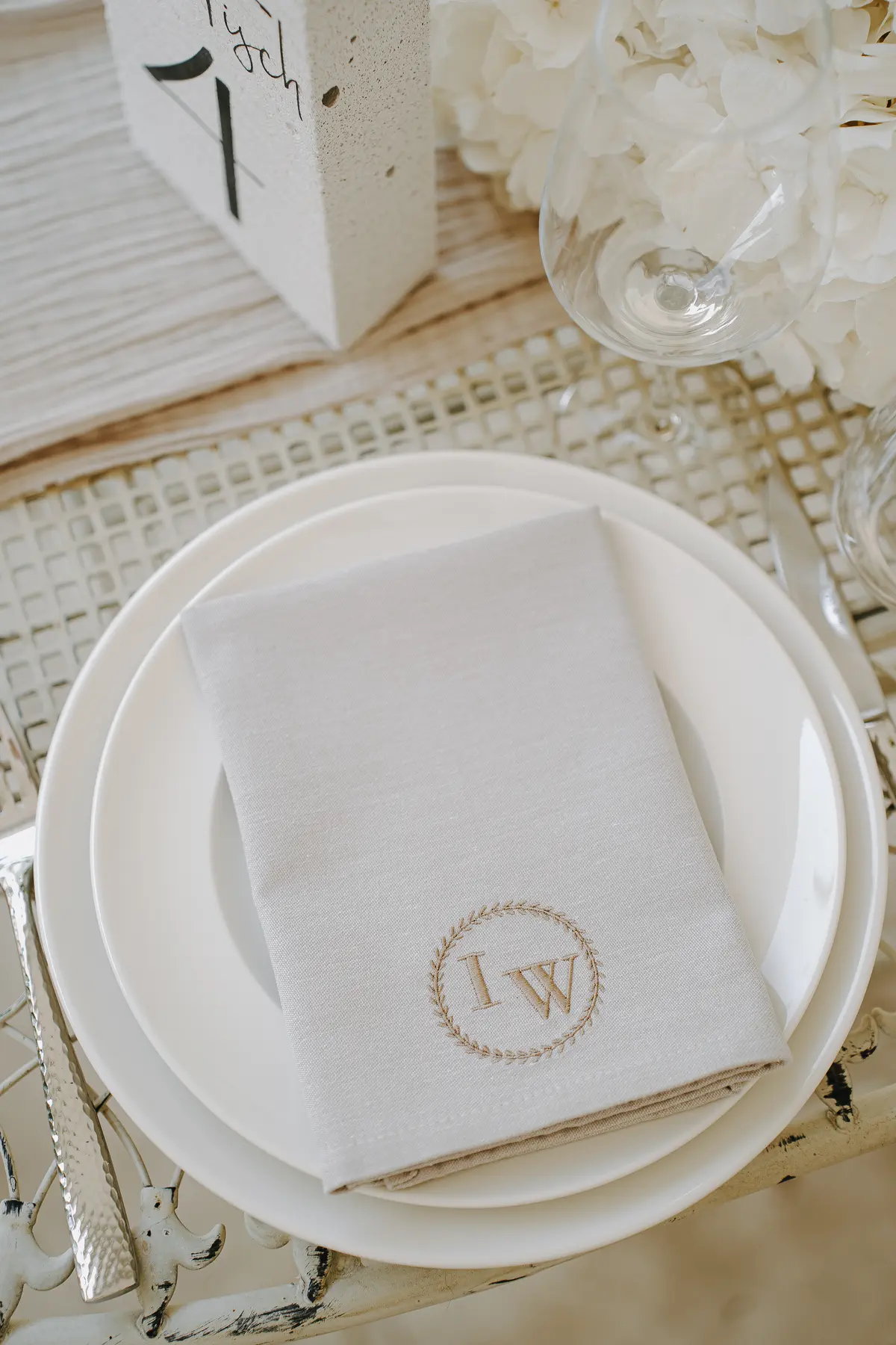 Hochzeit Serviette Exklusiv