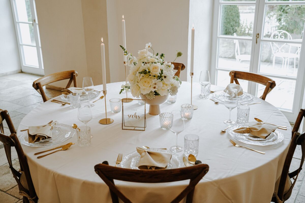 Table Setting Wedding_ Tischdekoration Hochzeit Servietten